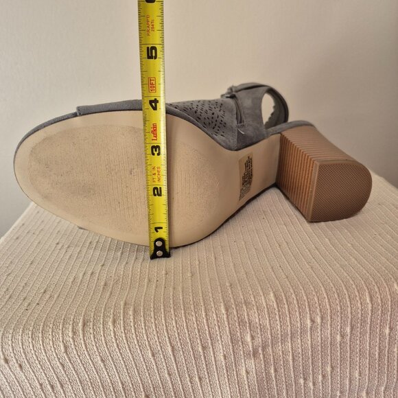 Faux Suede Cutout Booties - Picture 11 of 13